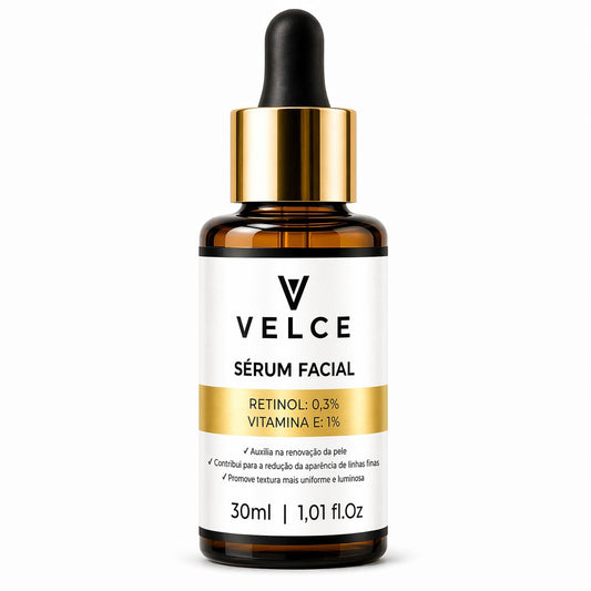 Sérum Facial Velce – Retinol 0,3% + Vitamina E 1%