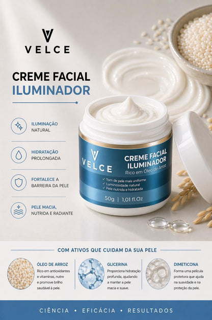 Creme Facial Iluminador Velce