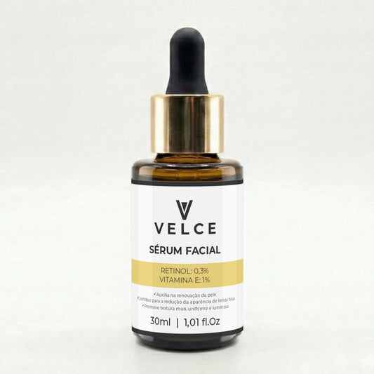 Sérum Facial Velce – Retinol 0,3% + Vitamina E 1%